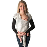 Baby Wrap Carrier Grey - The Original Child and Newborn Sling Perfect for Infants and Babies Up to 35 lbs (0 - 36 months)