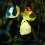 3 Pcs Solar-Powered LED Bird Light Set