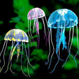 5 Pcs Assorted Artificial Jellyfish - Perfect For Aquarium Fish Tank!