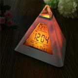 Pyramid Glow Clock