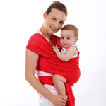 Baby Wrap Carrier Grey - The Original Child and Newborn Sling Perfect for Infants and Babies Up to 35 lbs (0 - 36 months)