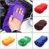 Microfiber Sponge Car Wash Glove